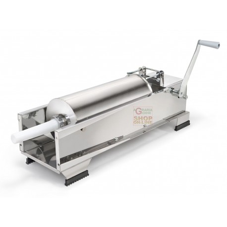 REBER INSACCATRICE PER SALUMI INOX 2 VELOCITA KG. 15 CON CARTER