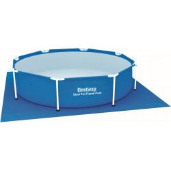 BESTWAY 58000 TAPPETINO TELO DI BASE PER PISCINA QUADRATO CM. 274x274