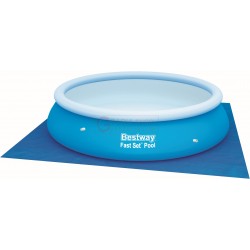 BESTWAY 58001 TELO TAPPETINO DI BASE SOTTO PISCINE CM. 305