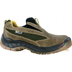 SCARPA CON ELASTICO SLEEP ON IN CROSTA  CON PUNTALE E LAMINA  COLORE VERDE OLIVA  TG  39 47