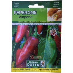 SEMI DI PEPERONE JALAPENO SEMENTI DOTTO