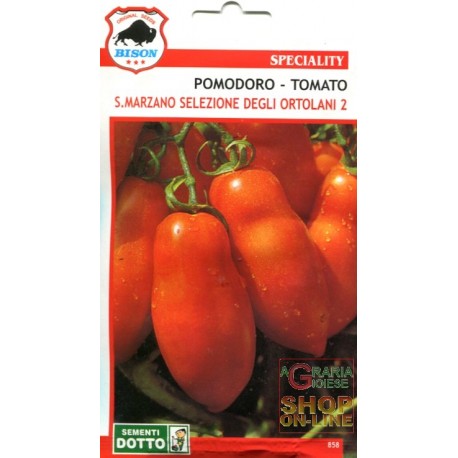 SEMI DI POMODORO SAN MARZANO SELEZIONE DEGLI ORTOLANI