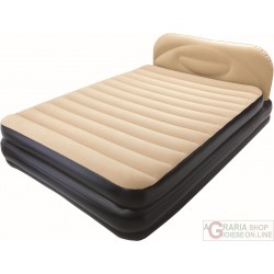 BESTWAY AIRBED SOFT BACK ELEVATED LETTO MATRIMONIALE DOPPIO GONFIABILE 203X152X41 MOD. 67483