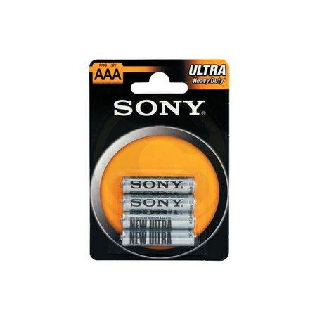 SONY BATT. MINI STILO ZINCO CLORIDE BL.4 PZ.