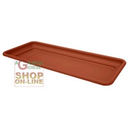 SOTTOVASO PER FIORIERA MAXI CM. 60 X 30 X4,5