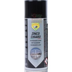 SPRAY ZINCO CHIARO PROTETTIVO ANTIRUGGINE ML. 400