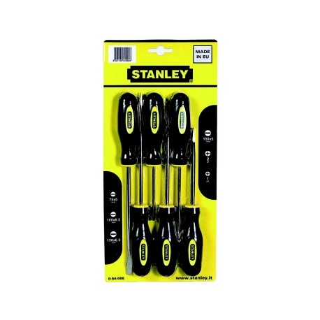 STANLEY SET 6 CACCIAVITI BASIC ART.064457 064006