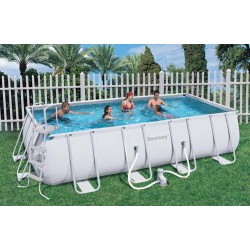 BESTWAY 56466 PISCINA CON TELAIO COMPLETA CM. 549X274X122h.