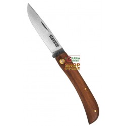 STOCKER COLTELLO CHIUDIBILE DA CACCIA S MANICO IN LEGNO LAMA