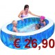 BESTWAY PISCINA GONFIABILE OVALE PER BAMBINI CM.234x152x51h.