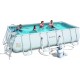 BESTWAY PISCINA POWER STEEL FRAME RETTANGOLARE CM.488x274x122