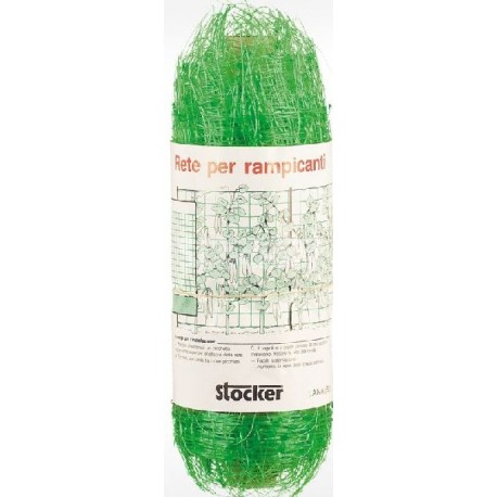 STOCKER RETE PER RAMPICANTE MT. 1,20 X 25 VERDE PER PIANTE