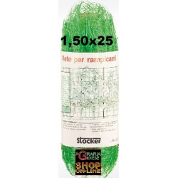 STOCKER RETE PER RAMPICANTE MT. 1,50 X 25 VERDE