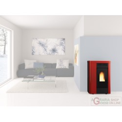 STUFA PELLET KW 8,8 ANNABELLA CANALIZ.BORDEAU