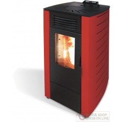 STUFA PELLET KW 9,0  KING10 BORDEAUX (98BKI)