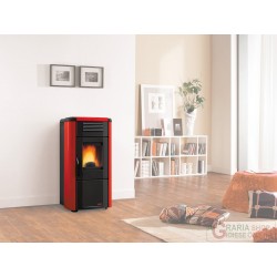 STUFA PELLET KW.10 VIVIANA BORDEAUX