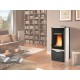 STUFA PELLET KW.14 DUCHESSA IDRO CERAM.BIANCA