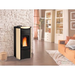 STUFA PELLET KW.15,4 MELINDA IDRO STEEL PERG.