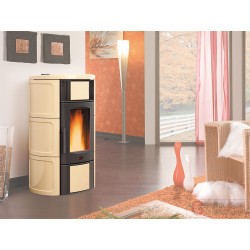 STUFA PELLET KW.20,3 ISIDE IDRO CERAM.PERGAM.