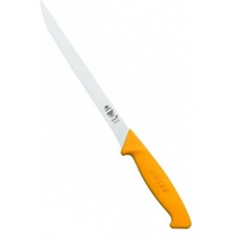 SWIBO COLTELLO DA MACELLO PER FILETTARE GIALLO CM. 20 2.49.20