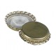 TAPPI CORONA ORO CON BIDUL mm. 26 PZ. 100