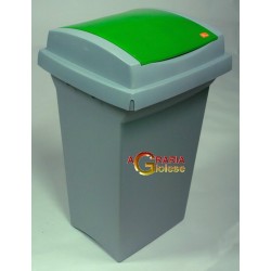 TATA BIDONE RECYCLING LT. 50 VERDE