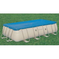 TELO PER COPERTURA PER PISCINA CON TELAIO CM. 414X216