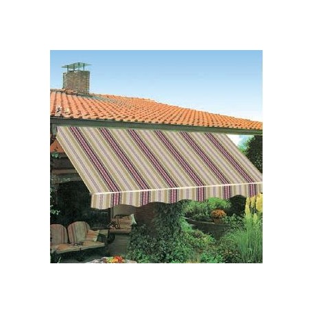 TENDA DA SOLE CON BRACCIA RETRATTILI CM.300X250 TESS. 5001