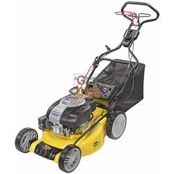 TOSAERBA A SCOPPIO VIGOR QUATTRO TEMPI WR-60050 OHV SEMOVENTE TRAZIONATO E MULCHING HP. 6