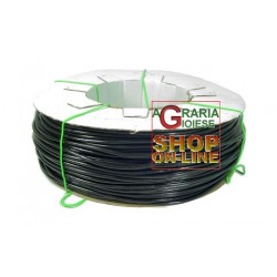 TUBICINO PVC MORBIDO NERO PER IRRIGAZIONE O LEGACCIO PER PIANTE mm. 5 x 8 KG. 9