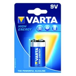 VARTA BATTERIA HIGH ENERGY TRANSISTOR 1PZ LR61 9V