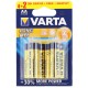 VARTA BATTERIA LONGLIFE BATTERIE ALCALINE STILO PZ. 6