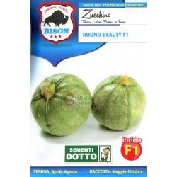 BISON SEMI DI ZUCCHINO ROUND BEAUTY IBRIDO F1