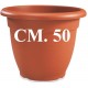 VASO CAMPANA CRETA PLASTIME CM. 50