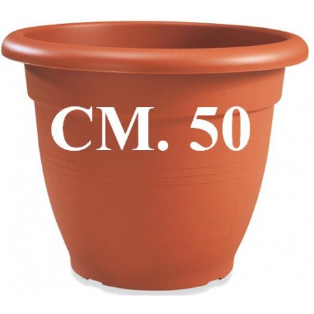 VASO CAMPANA CRETA PLASTIME CM. 50