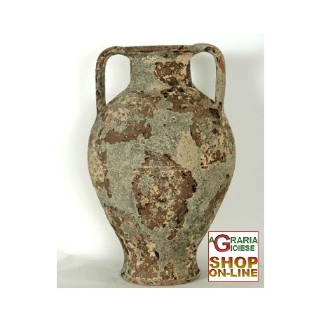 VASO CERAMICA ANFORA H.44 ART.IM38 MARINO