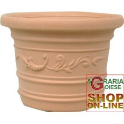 VASO IN PLASTICA FESTONATO PRESTIGE CM.35x26h.