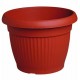 VASO IN PLASTICA GIGLIO 330 COLORE TERRACOTTA DIAM.CM. 18