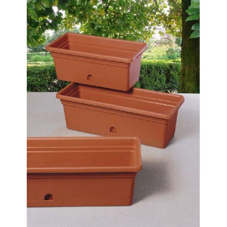 VASO MELISSA BALCONETTA TERRACOTTA CM. 50x20 ics