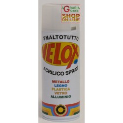 VELOX  SPRAY PROTETTETTIVO ANCORANTE TRASPARENTE PER PLASTICA ML.400