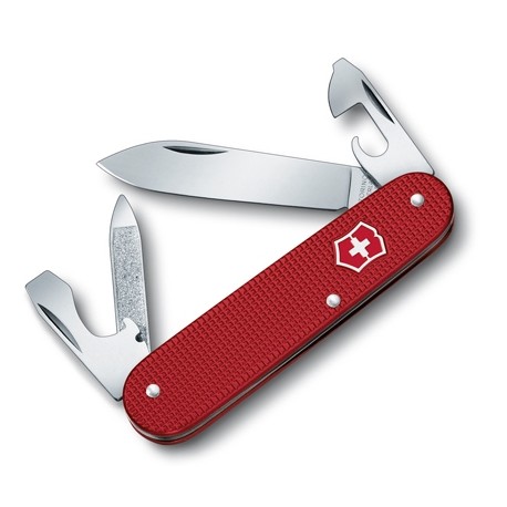 VICTORINOX CADET DISPALY ROSSO MANICO IN ALLUMINIO