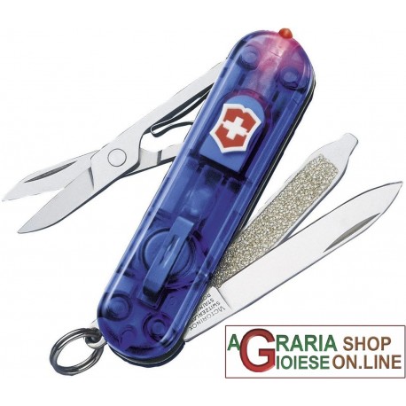 VICTORINOX CLASSIC SIGNATURE LITE SAPPHIRE COLTELLINO