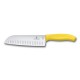 VICTORINOX COLELLO CUCINA SANTOKU MANICO FIBROX GIALLO