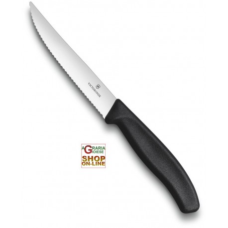 VICTORINOX COLTELLO BISTECCA MEDIO LAMA ONDULATA