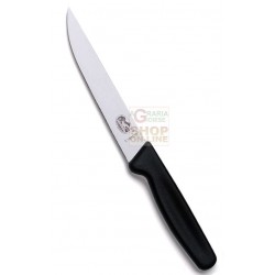 VICTORINOX COLTELLO DA CUCINA PER ARROSTO MANICO NERO CM. 12