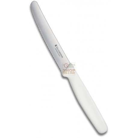 VICTORINOX COLTELLO DA TAVOLA ONDULATO BIANCO