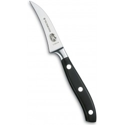 VICTORINOX COLTELLO FORGIATO SPELUCCHINO CURVO CUOCO CM. 8