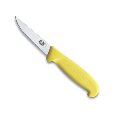 VICTORINOX COLTELLO MACELLO CONIGLIO MANICO GIALLO 5.5108.10