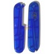 VICTORINOX COPPIA GUANCIE PER MULTIUSO MM. 92 TRANSLUCENTI BLU