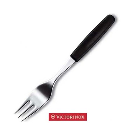 VICTORINOX FORCHETTINA PER DOLCI MANICO NERO